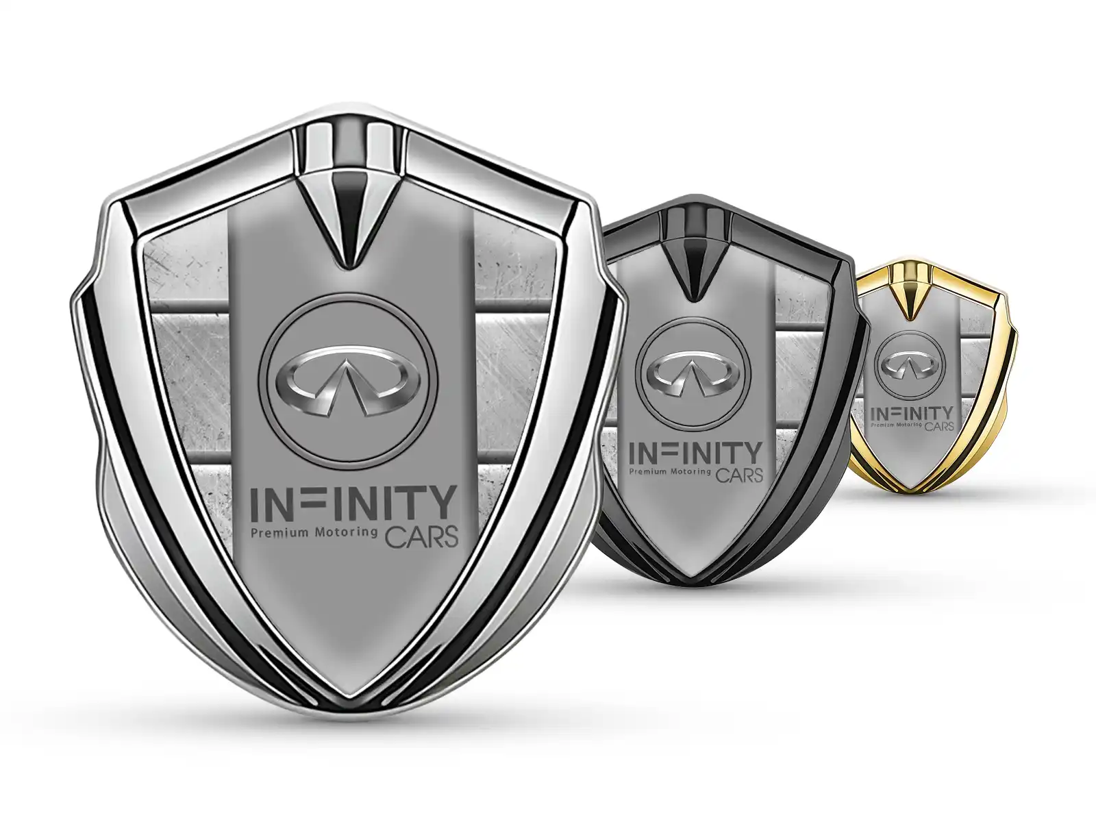 Infiniti Abovedado Emblema Insignia Estilo Limitado Chic